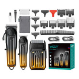 ست ماشین اصلاح وی جی آر مدل VGR V-644 با تکنولوژی برش مستقیم و استیل ضد زنگ