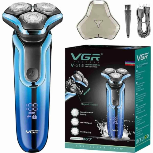 ماشین اصلاح وی جی آر مدل V-313 با تکنولوژی برش مستقیم و ضد آب