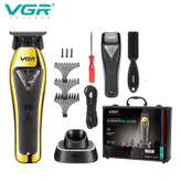 ماشین اصلاح وی جی آر مدل V-994 با تیغه استیل ضد زنگ و برش مستقیم
