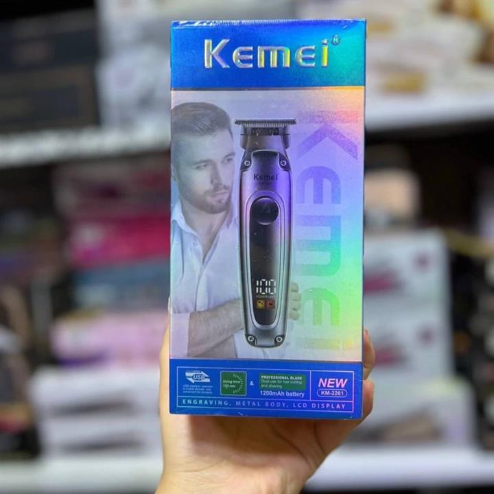 ماشین اصلاح کیمی مدل KM-2261 با تکنولوژی برش مستقیم و ضد آب