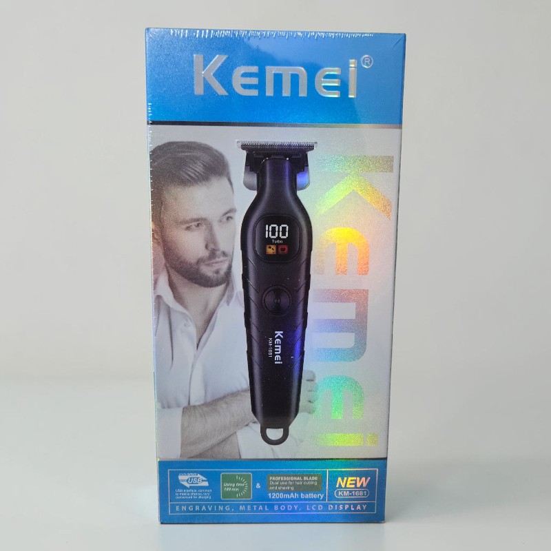 ماشین اصلاح کیمی مدل KM-1681 با برش مستقیم و استیل ضد زنگ