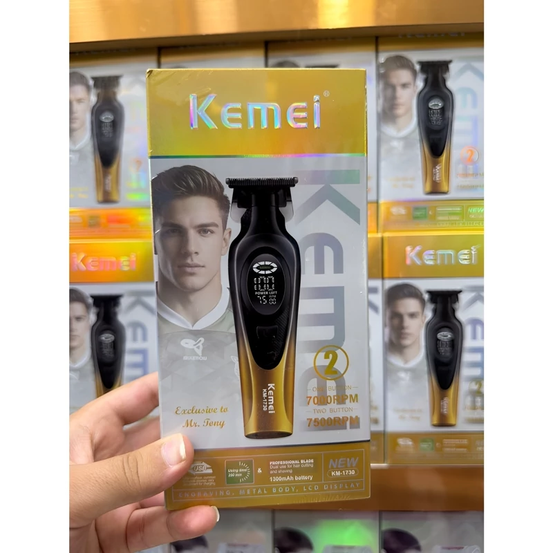 ماشین اصلاح موی سر و صورت شارژی کیمی مدل km-1730