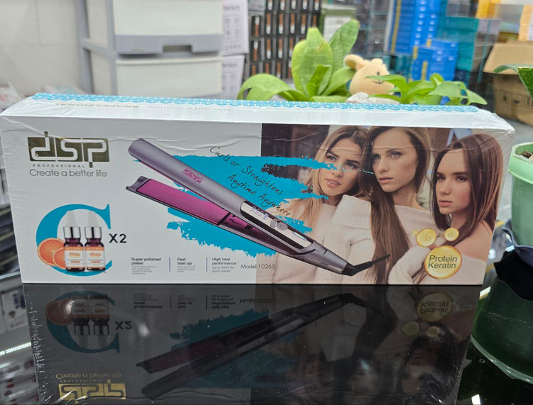 اتو مو دی اس پی مدل DSP-10265 با صفحات تیتانیوم دما ۲۴۰ درجه