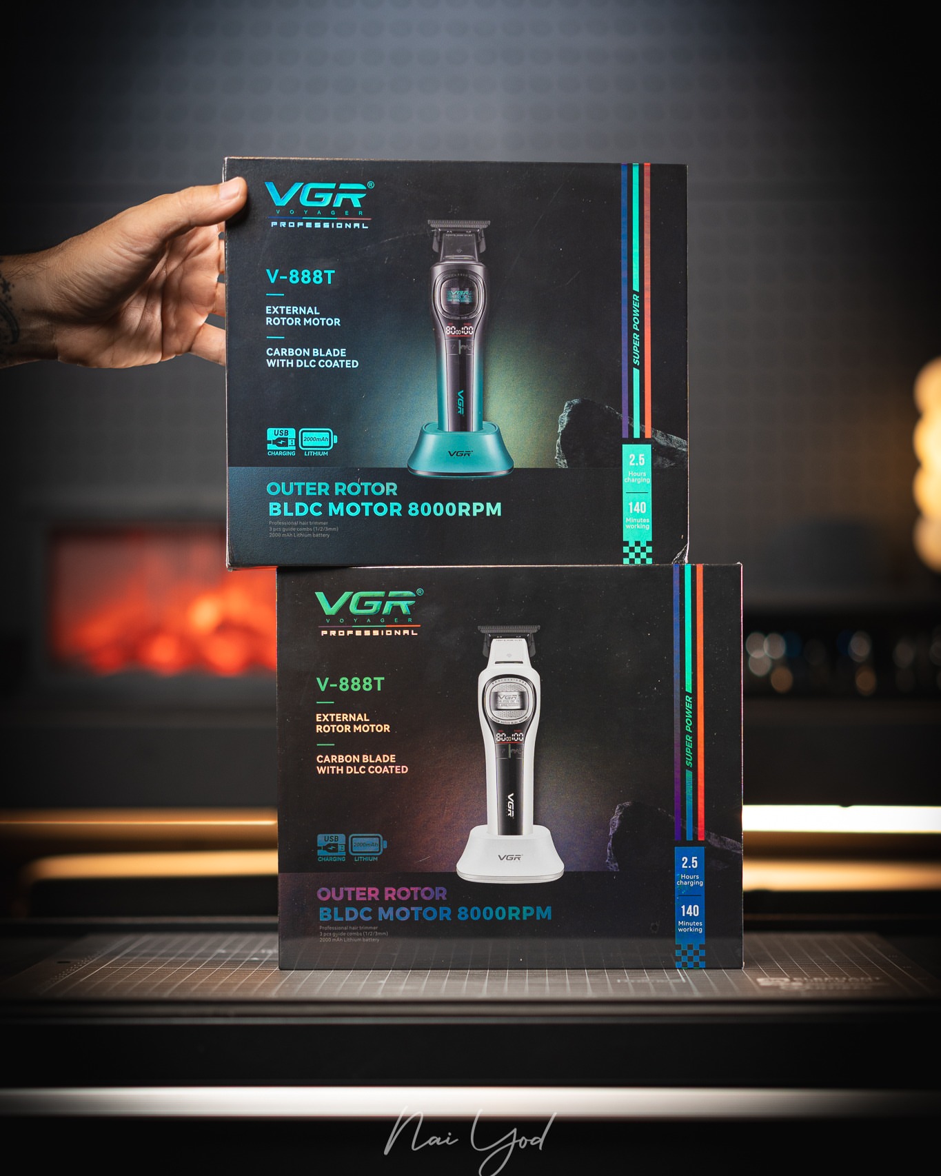 ماشین اصلاح خط زن و صفر زن وی جی آر مدل VGR V-888T